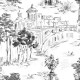 Papel pintado Coordonne Ybarra & Serret Toscana Paisaje YSP0011