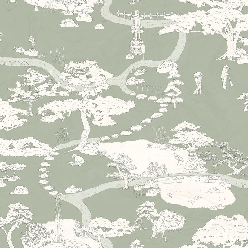 Papel pintado Sandberg Nippon Kenrokuen 239-58