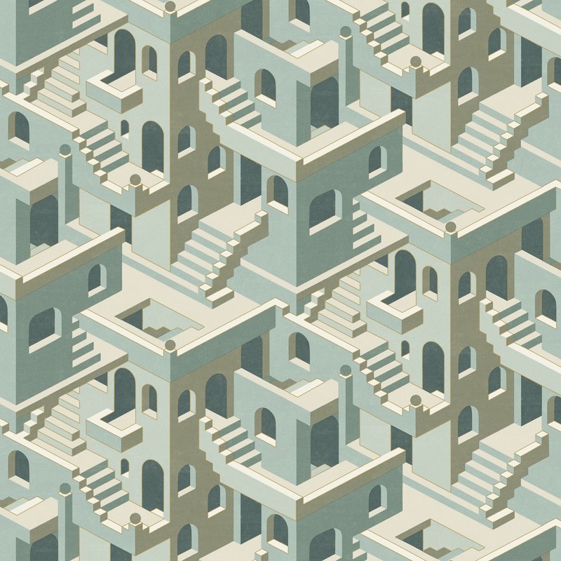Papel pintado Casadeco Utopia Illusion UTOP85117258