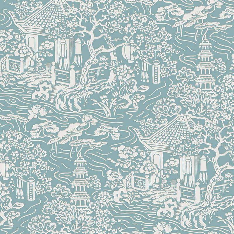 Papel pintado Coordonné Sakura Pagoda 8706575