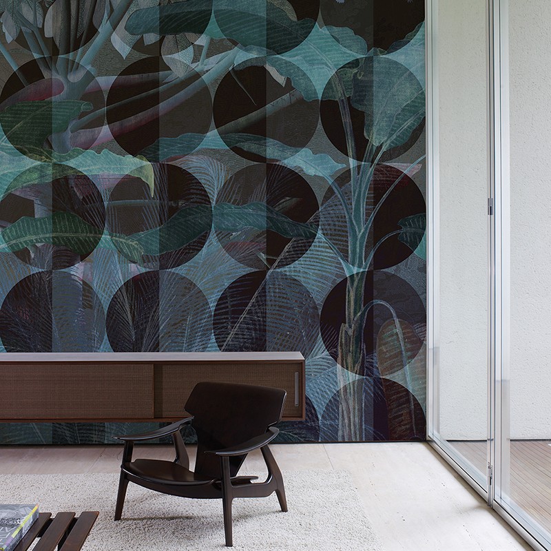 Mural Muance Collection 2019 Tropicana Spheres MU11001