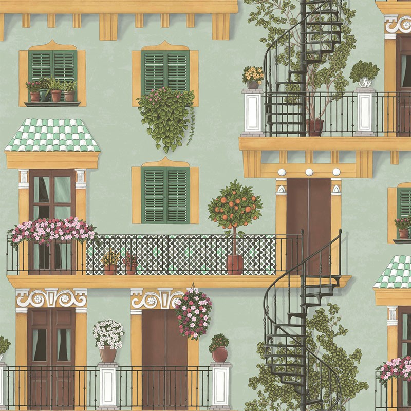 Papel pintado Cole & Son Sevilla Alfaro 117-4012
