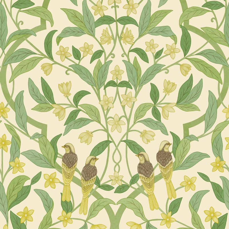 Papel pintado Cole & Son Sevilla Jasmine & Serin Symphony 117-10031