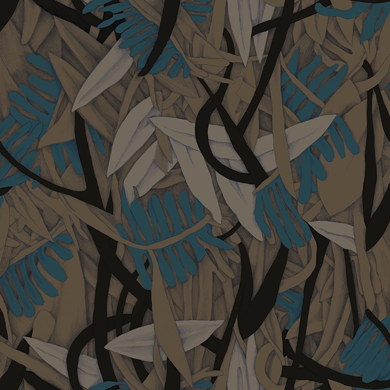 Papel pintadoTres Tintas Rúbrica Prosa RU3405-3