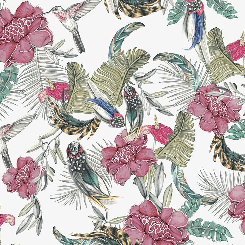 Papel pintadoTres Tintas Rúbrica Lírica RU3404-1