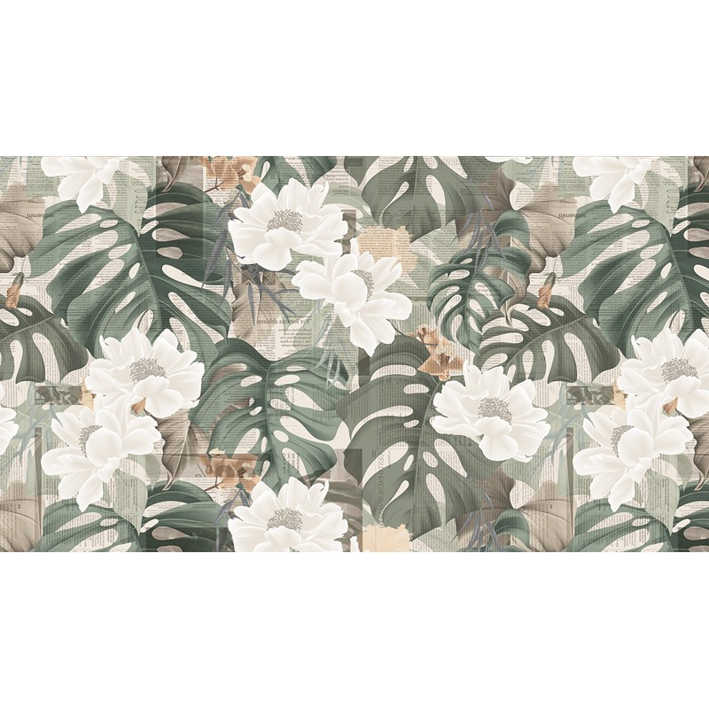 Mural decorativo Limonta Pix-Art Chapter 1 Newspaper Forest L0018B