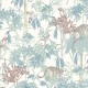 Papel pintado infantil Boras Tapeter Newbie Wild Jungle 7462 a
