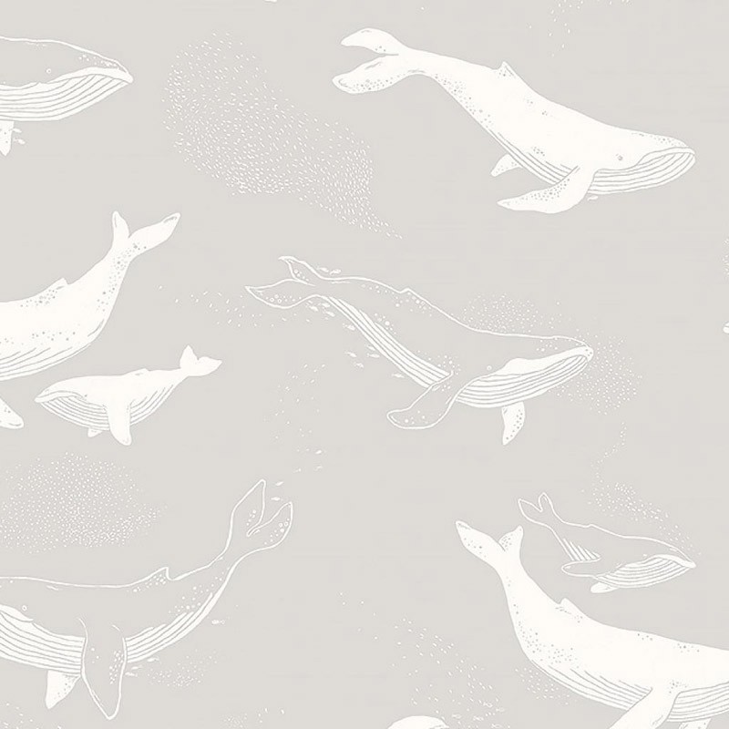 Papel pintado infantil Boras Tapeter Newbie Whales 7452