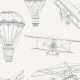 Papel pintado infantil Boras Tapeter Newbie Bon Voyage 7454