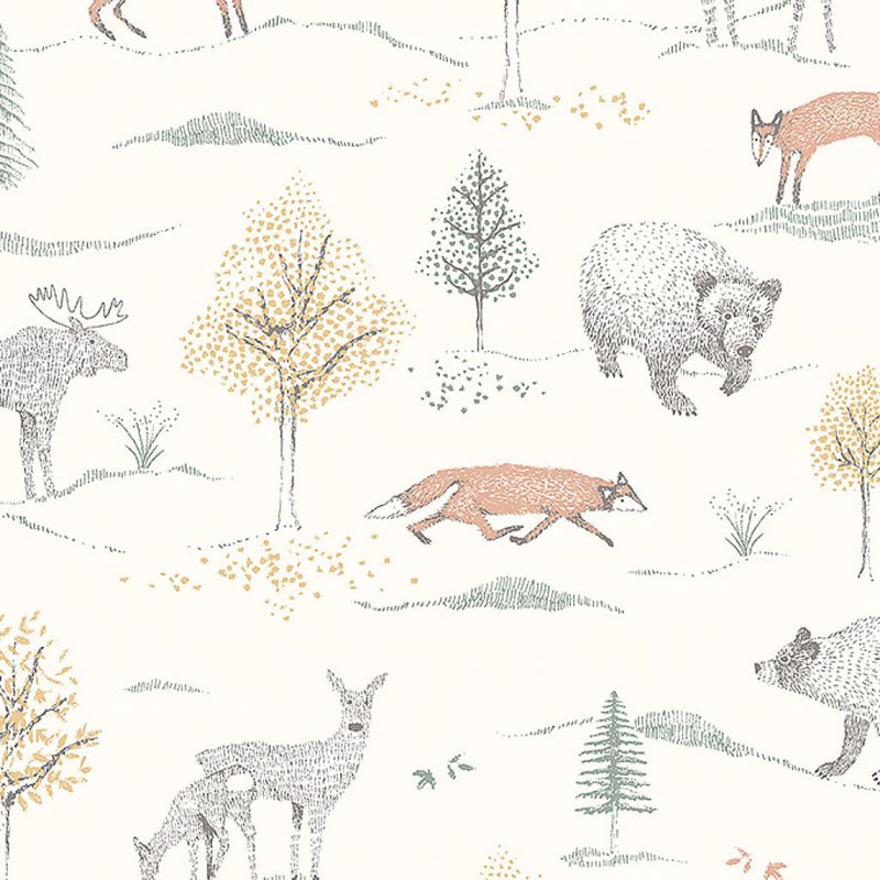 Papel pintado infantil Boras Tapeter Newbie Up North 7479
