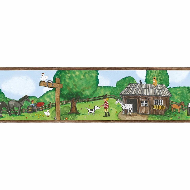 Papel pintado infantil Saint Honoré Happy Kids 1503-3545-C