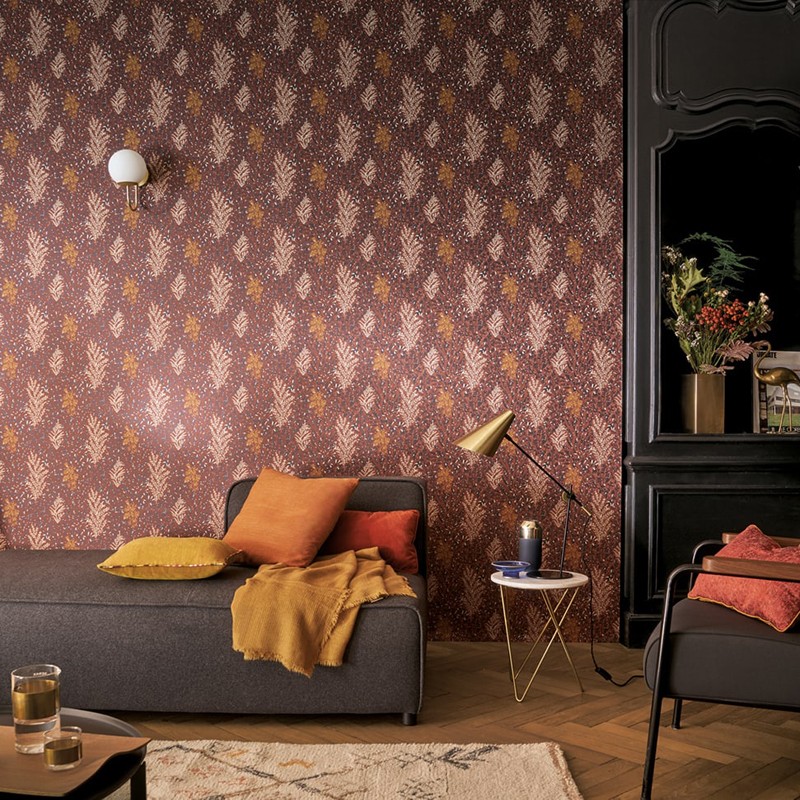Papel pintado Casamance Blossom Isoete 74350426