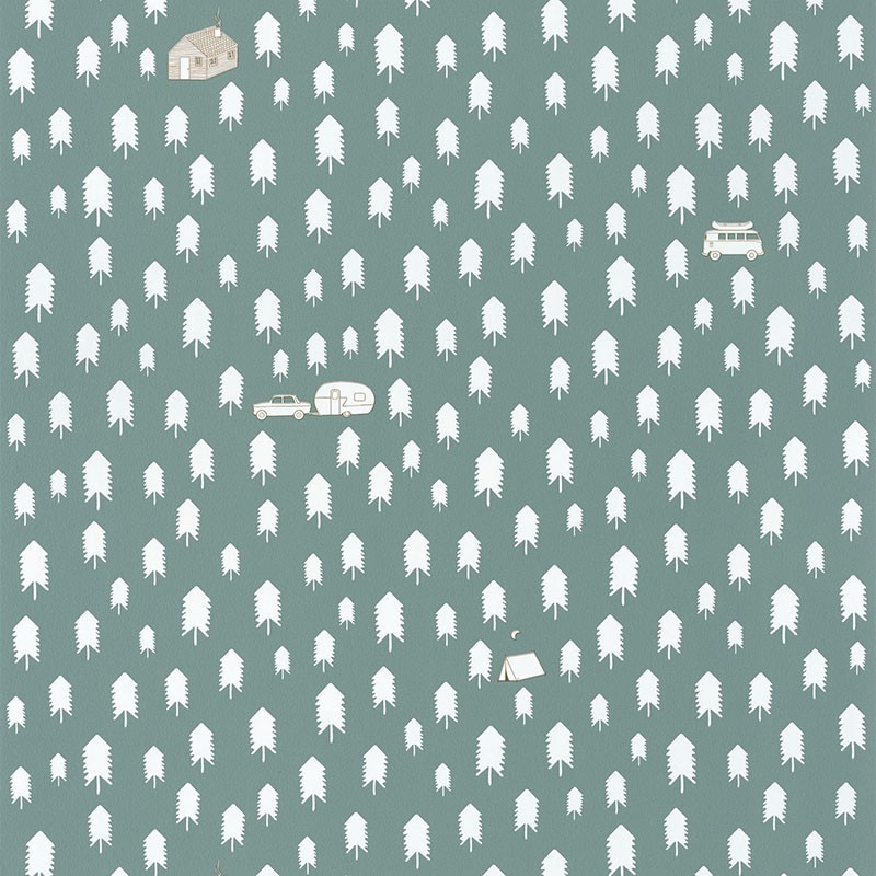 Papel pintado infantil Caselio Our Planet Summer Camp' OUP101977134