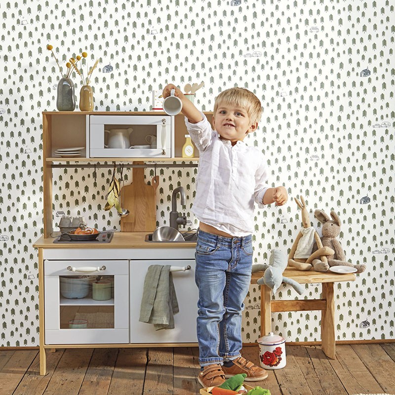 Papel pintado infantil Caselio Our Planet Summer Camp' OUP101977417
