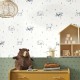 Papel pintado infantil Caselio Our Planet Grizzly Bears OUP101987403