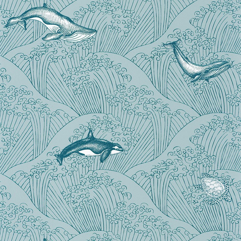 Papel pintado infantil Caselio Our Planet Under The Sea OUP102017138