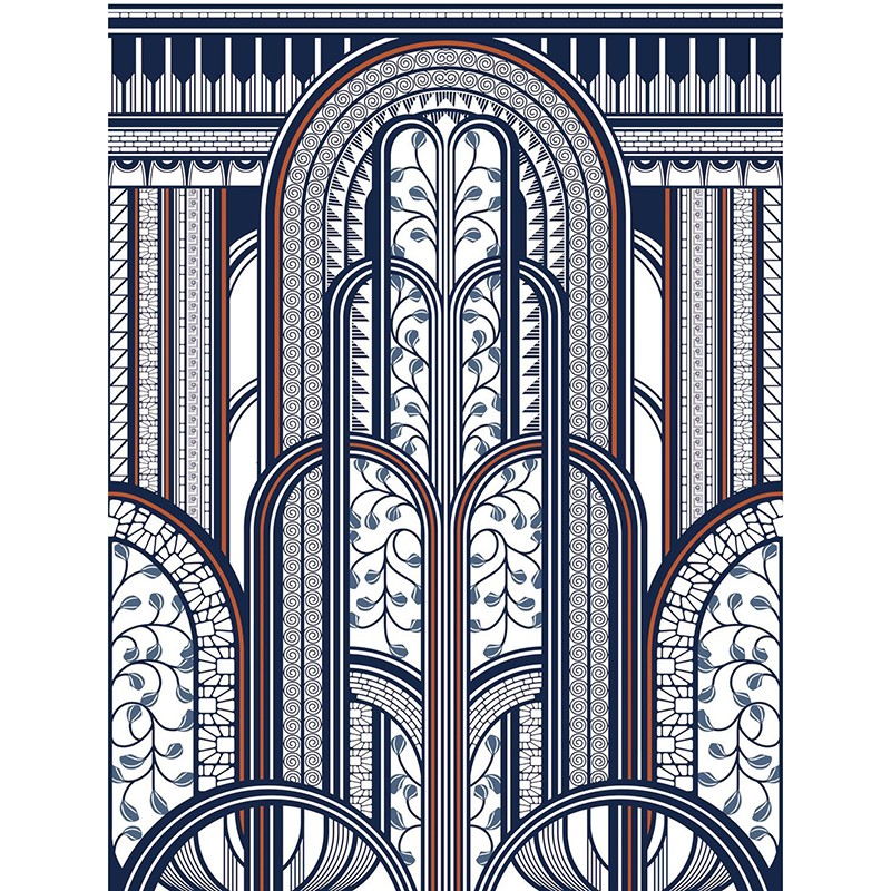 Mural  Casadeco 1930 Paravent MNCT85876543