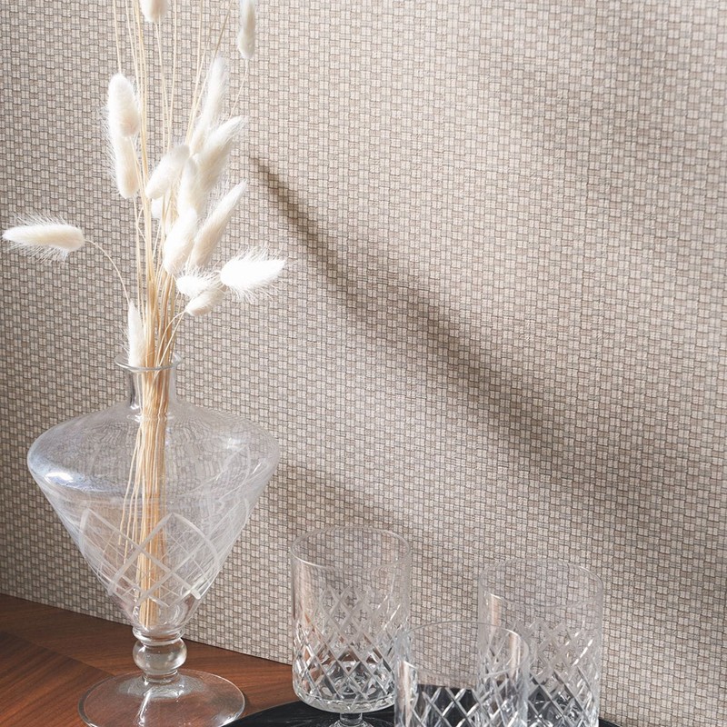 Papel pintado Casadeco Weavy o'clock FOCL85821141
