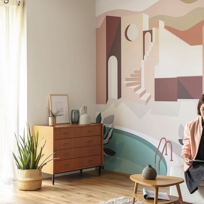 Mural Labyrinth Archways Caselio LBY102144044