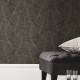 Papel pintado Kemen Graphite de Casa Mia RM91606