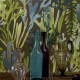  Papel pintado Flower power AlguesTP 303 03