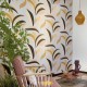 Papel pintado Flower power Nid d'oiseau TP 300 02
