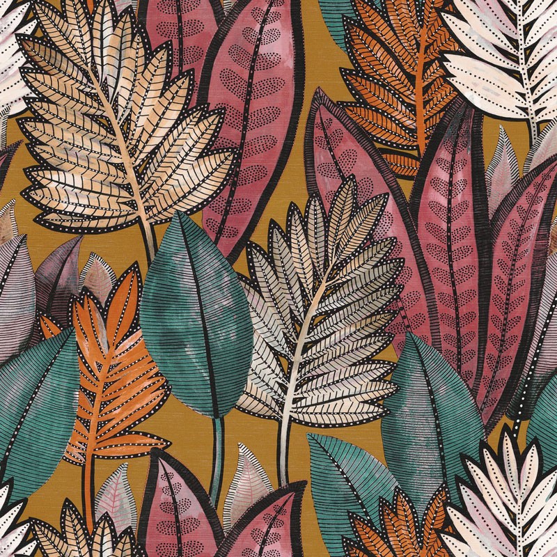Papel pintado Casamance Manille Sabal 74680366