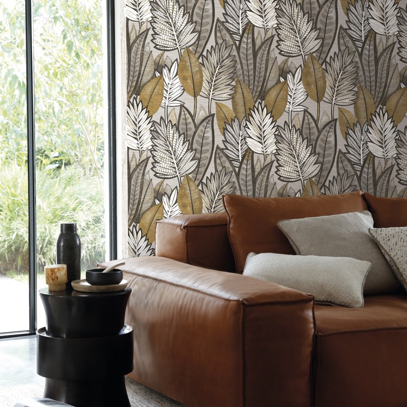 Papel pintado Casamance Manille Sabal 74680162