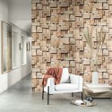 Mural Woods Cubes WOOD 8608 25 48 Casadeco