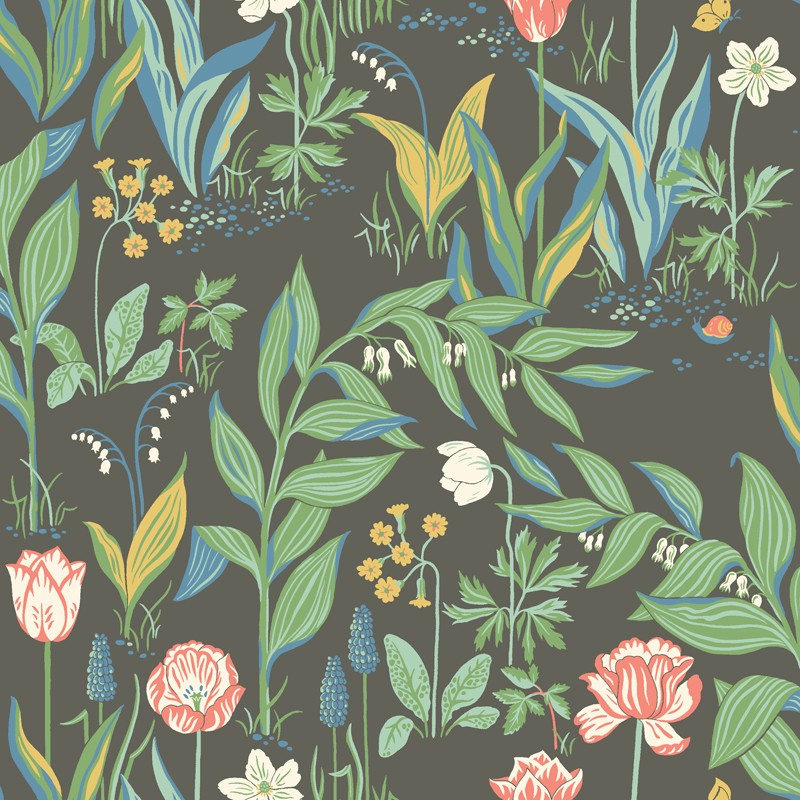 Papel Pintado Prairie Rose In Bloom 7219