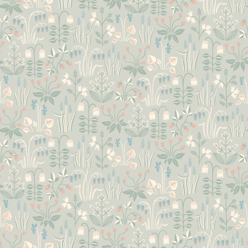 Papel Pintado Prairie Rose In Bloom 7216