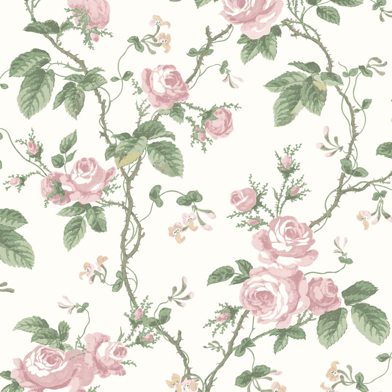 Papel Pintado French Roses In Bloom 7212