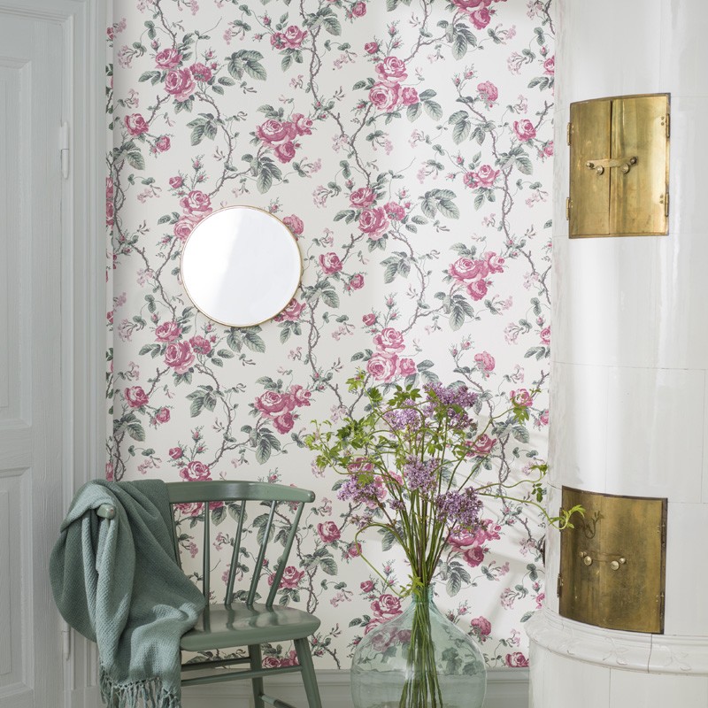 Papel Pintado French Roses In Bloom 7210