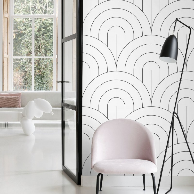 Black & White 158933 Mural ESTAhome 155-158935