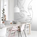 Black & White 158936 Mural ESTAhome