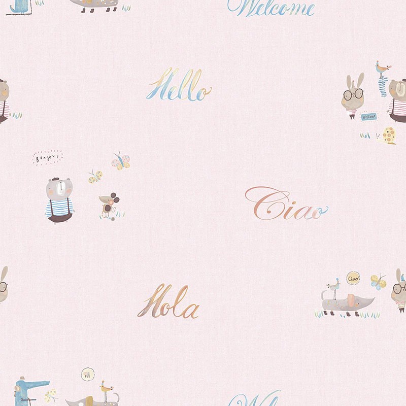 Papel pintado infantil Colowall Oh la la 257-1438