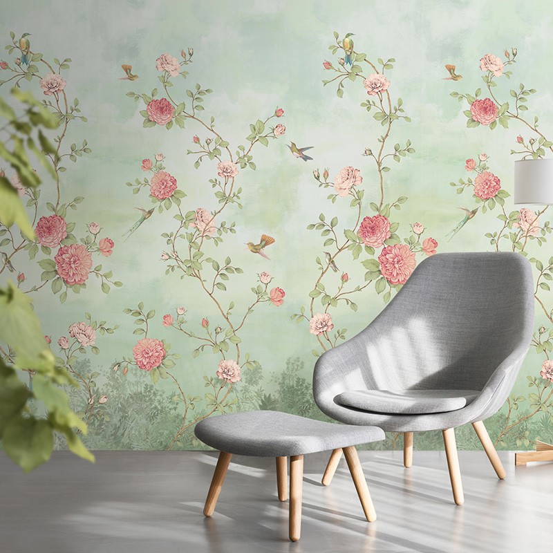 Papel pintado La Maison Blossom Rose Garden BLO457
