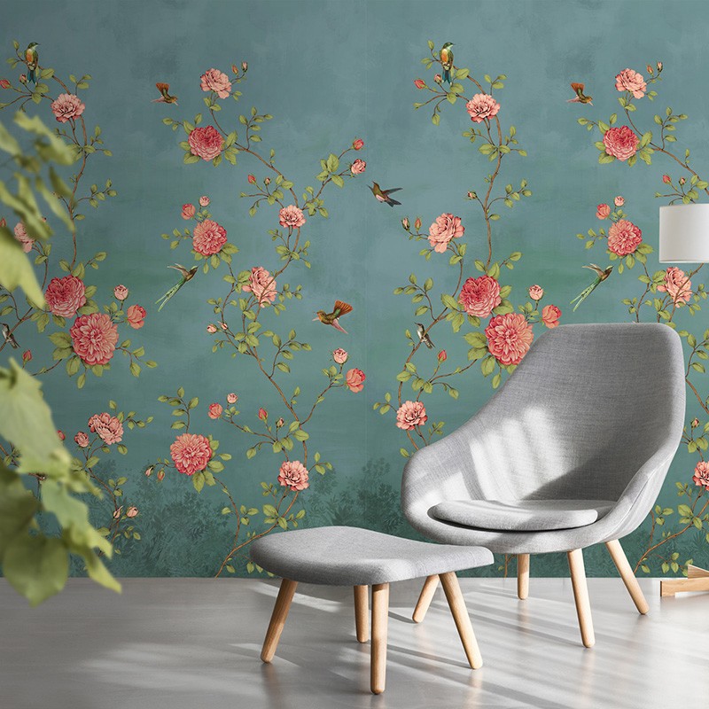 Papel pintado La Maison Blossom Rose Garden BLO456