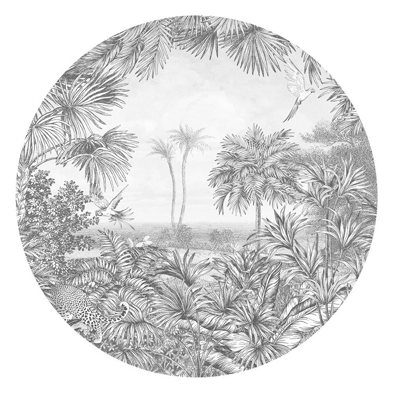 Mural La Maison Grand Sauvage In the Woods GRS421