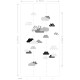 Mural infantil ESTAhome Let's Play!  Clouds 153-158922