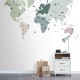 Mural infantil ESTAhome Let's Play!  Map of the World 153-158929
