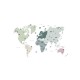 Mural infantil ESTAhome Let's Play!  Map of the World 153-158929