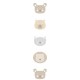 Papel infantil ESTAhome Let's Play! Cute Animals Heads 153-158932