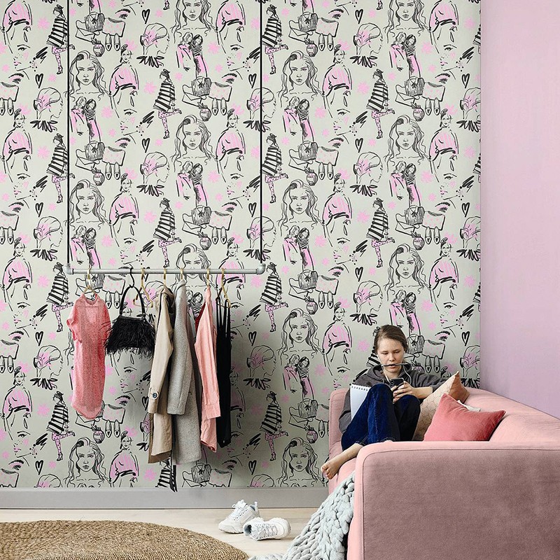 Papel Pintado Fiona Walldesign No Limits Fashion 641230
