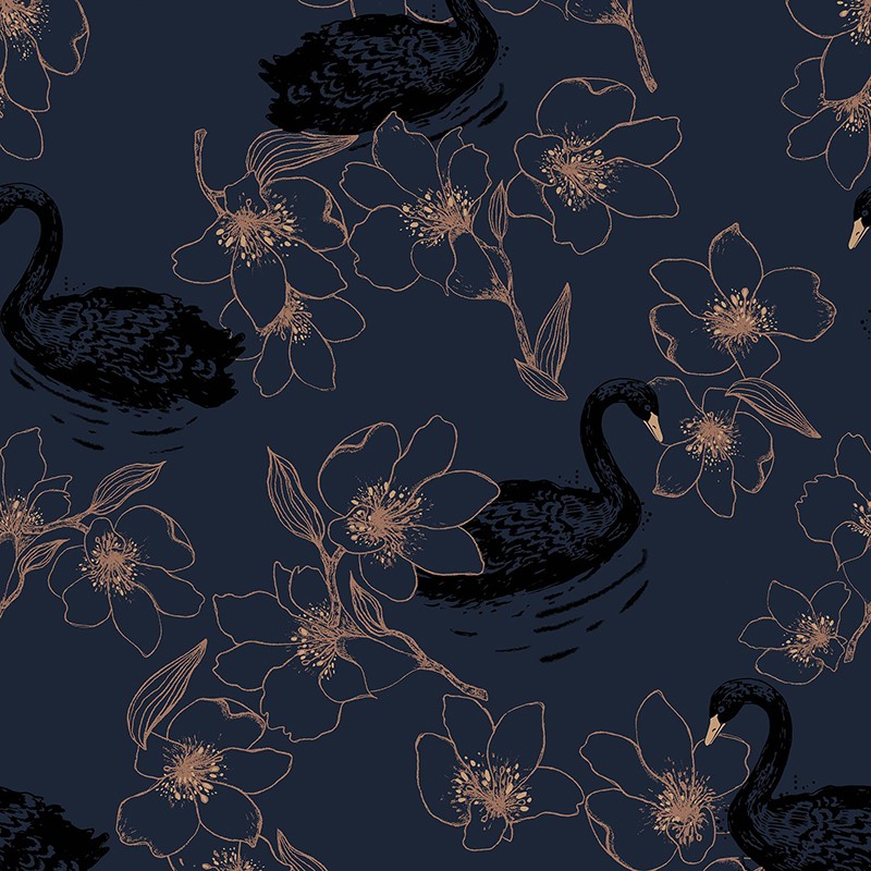 Papel Pintado Fiona Walldesign No Limits Swan 640820