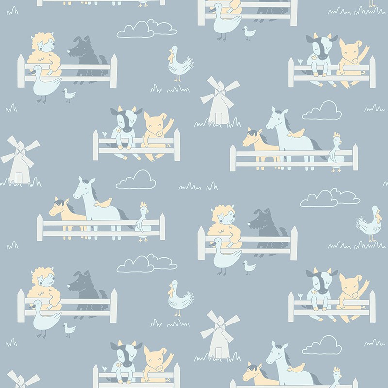 Papel Pintado Fiona Walldesign No Limits Little Farm 640204