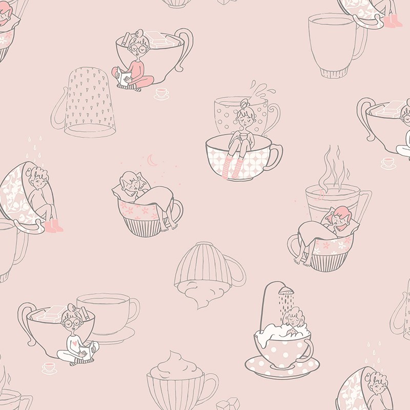 Papel Pintado Fiona Walldesign No Limits Teatime 640408