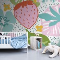 Yoohoo Strawberry Field YOH442M La Maison Mural