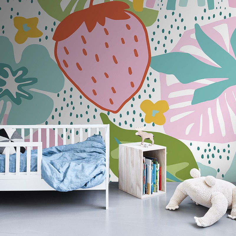 Mural decorativo La Maison Yoohoo Strawberry Field YOH442M
