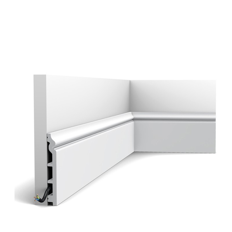 Orac Decor Zócalo SX118-RAL9003 Contour